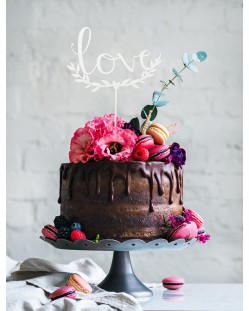 Cake topper " Amour sauvage "